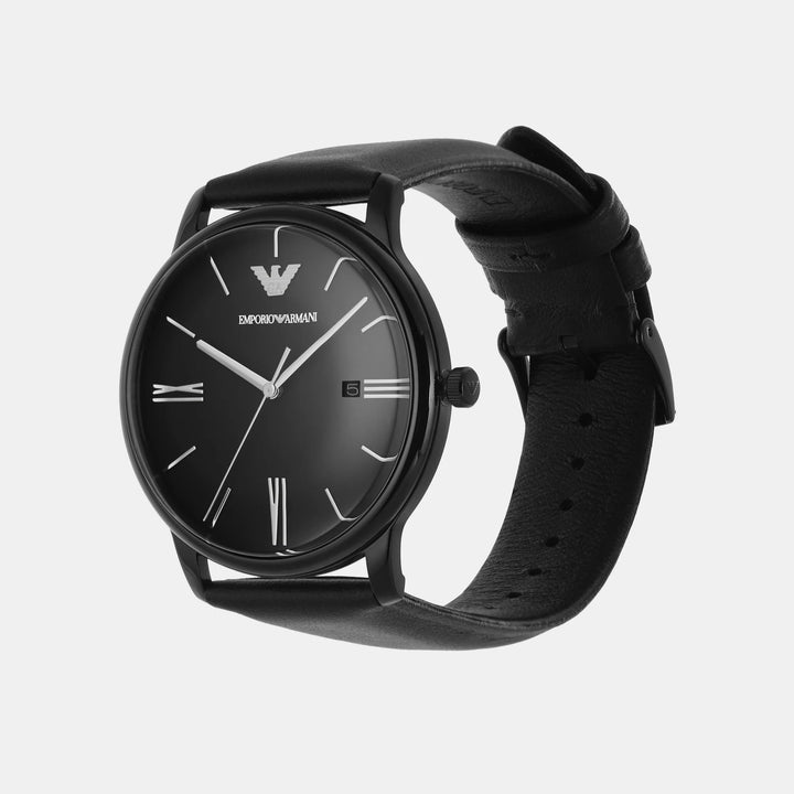 Emporio Armani Minimalist AR11573 Black Dial Mesh Strap Men&