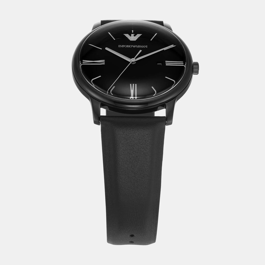 Emporio Armani Minimalist AR11573 Black Dial Mesh Strap Men&