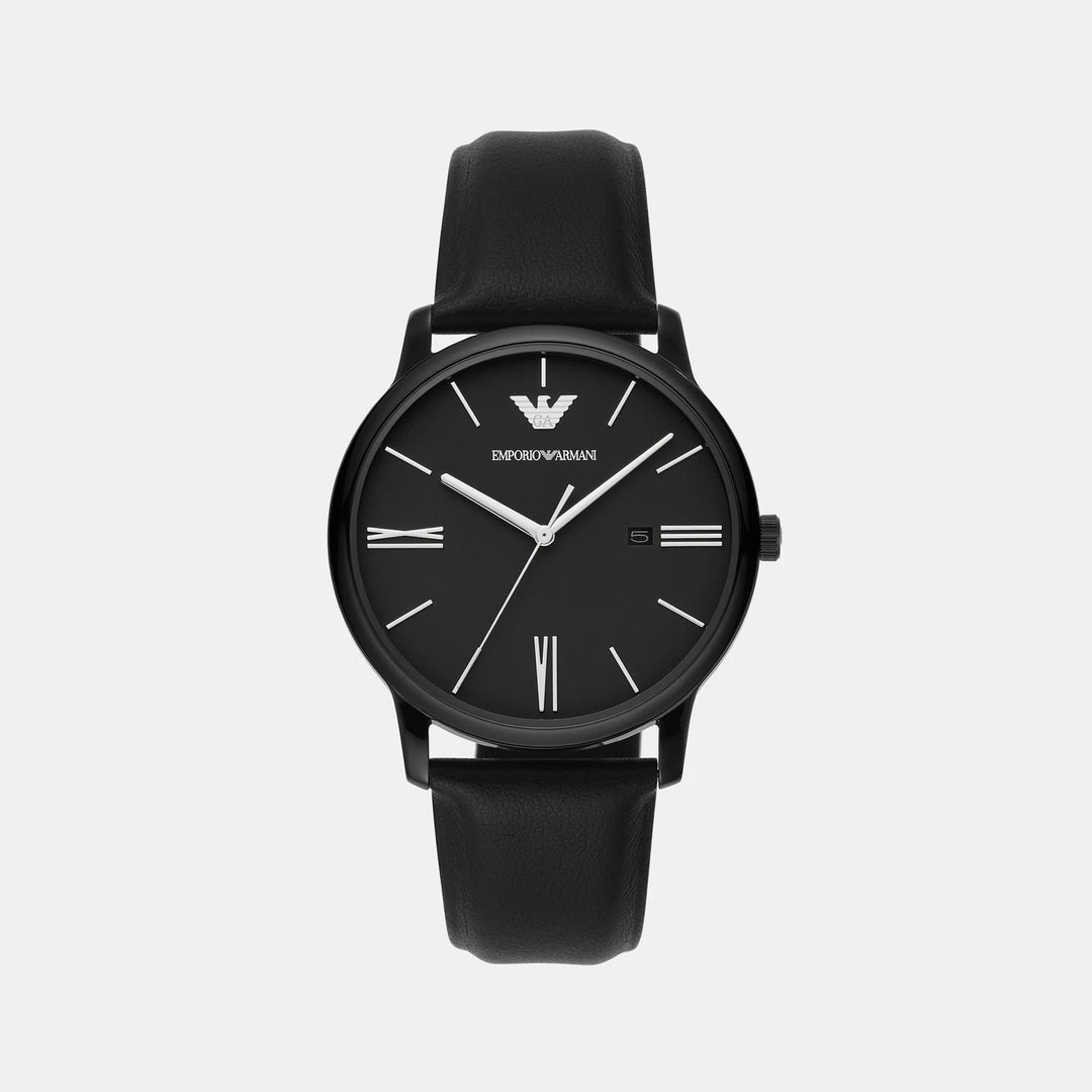 Emporio Armani Minimalist AR11573 Black Dial Mesh Strap Men&