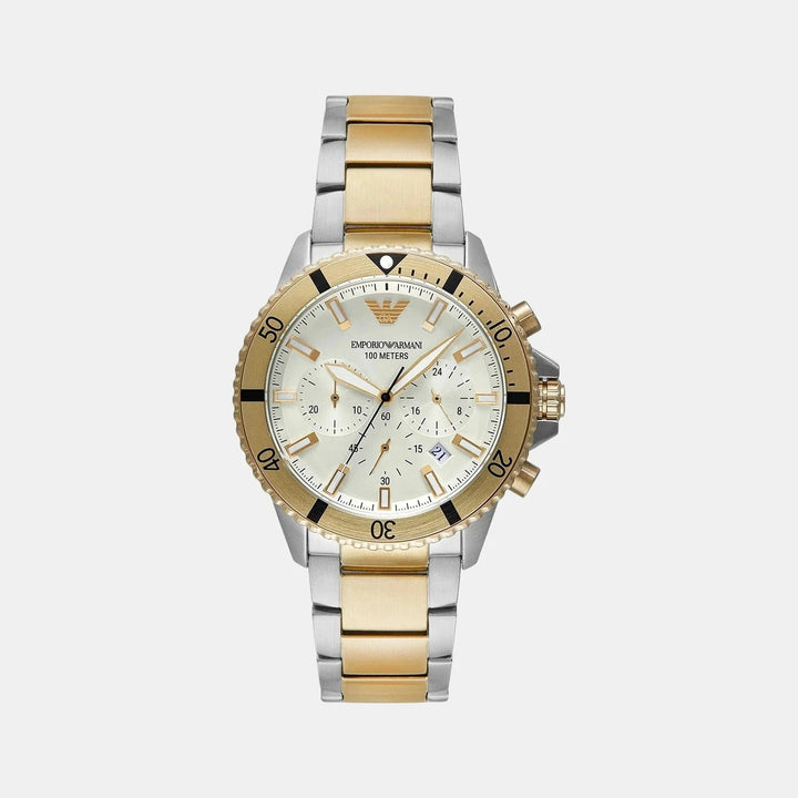 Emporio Armani World Explorer AR11606 Two-Tone Men&