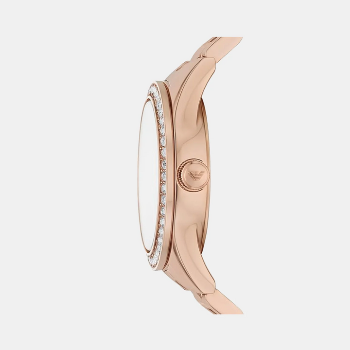 Emporio Armani Gianni AR11613 Mother of Pearl Rose Gold Women&