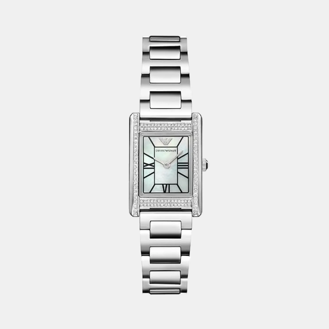 Emporio Armani Gianni AR11625 Mother of Pearl Rectangle Women&