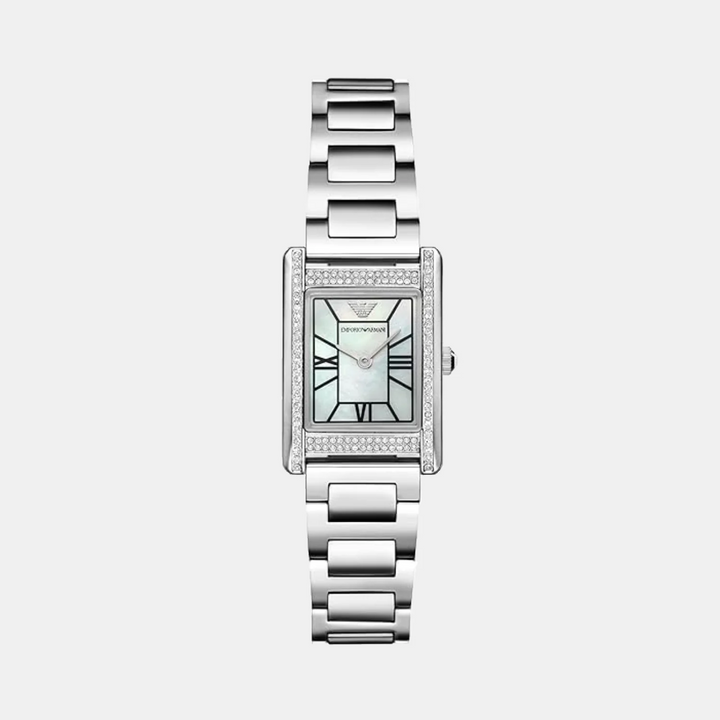 Emporio Armani Gianni AR11625 Mother of Pearl Rectangle Women&