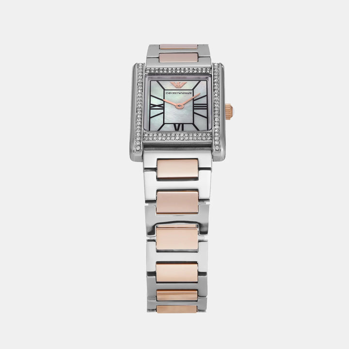 Emporio Armani Nicola AR11626 Black Dial Silver Men&