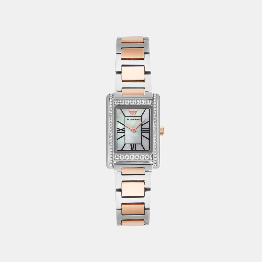Emporio Armani Nicola AR11626 Black Dial Silver Men&