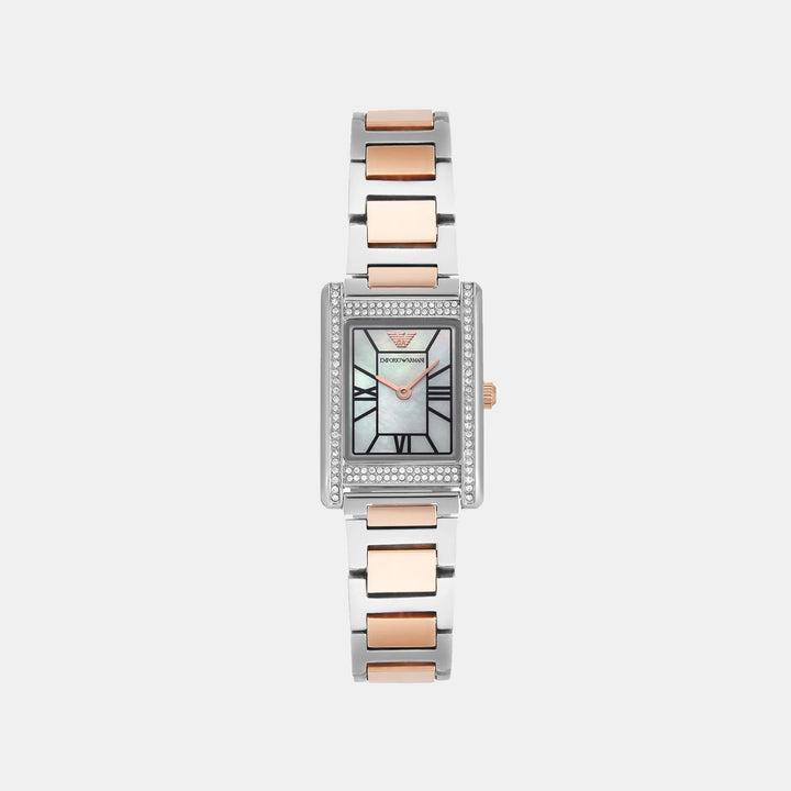 Emporio Armani Nicola AR11626 Black Dial Silver Men&