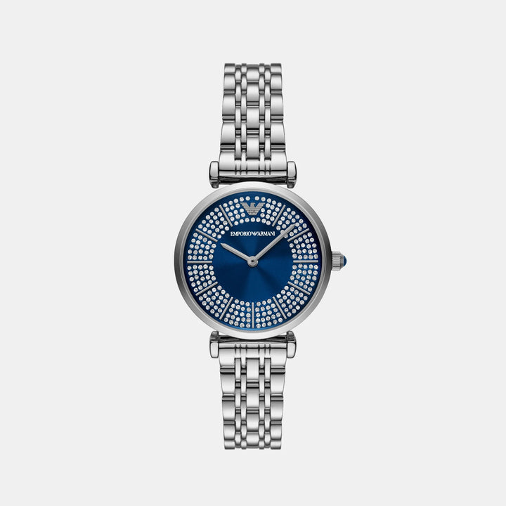Emporio Armani Nicola AR11627 Blue Dial Two-Tone Men&