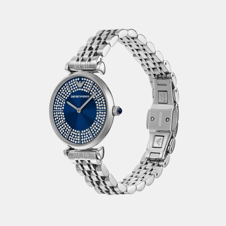 Emporio Armani Nicola AR11627 Blue Dial Two-Tone Men&