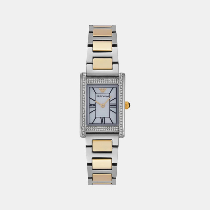 Emporio Armani Gianni AR11642 Mother of Pearl Rectangle Women&