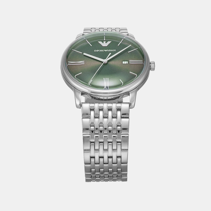 Emporio Armani Gianni AR11644 Green Dial Rectangle Men&