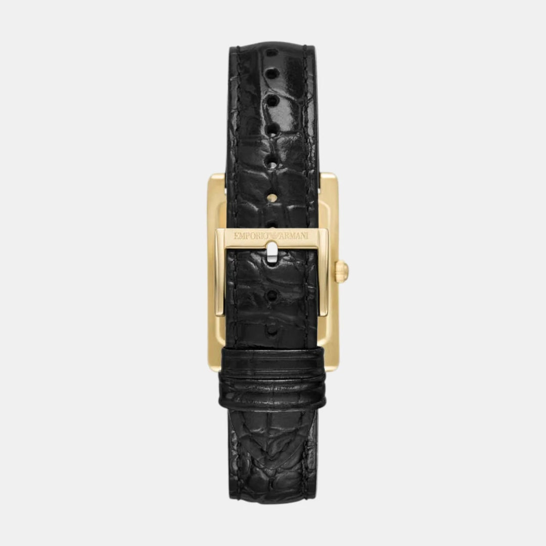 Emporio Armani Mario AR11666 Rectangle Black Dial Men&