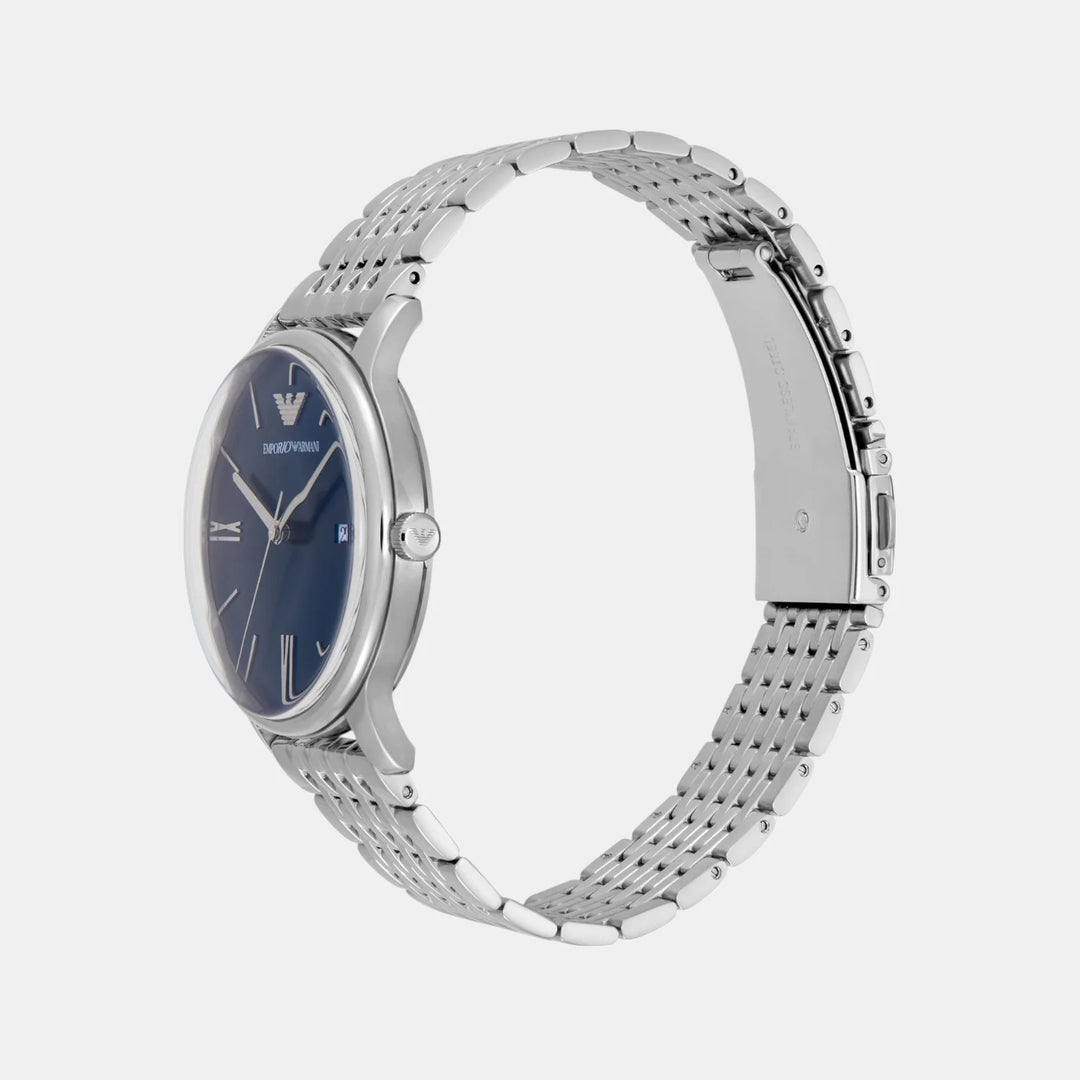 Emporio Armani Gianni AR11674 Blue Dial Stainless Steel Women&