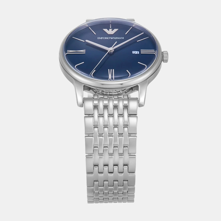 Emporio Armani Gianni AR11674 Blue Dial Stainless Steel Women&