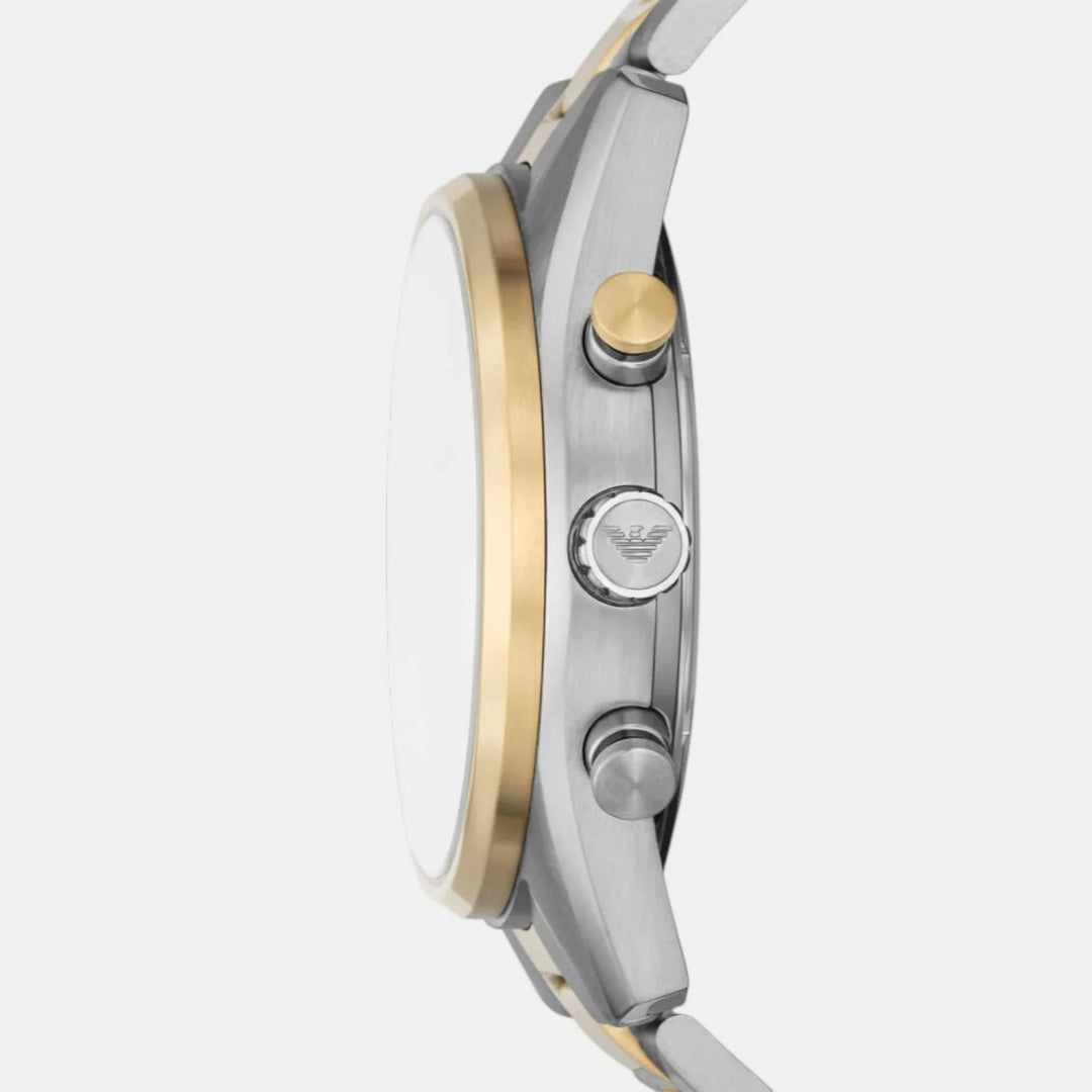 Emporio Armani Racer AR11678 Pink Dial Silver Women&