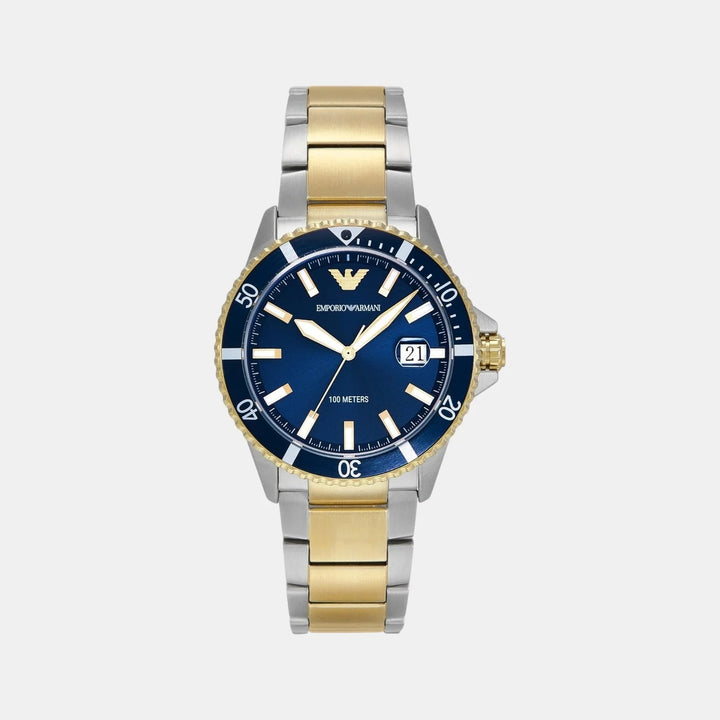 Emporio Armani World Explorer AR11682 Black Dial Chronograph Men&