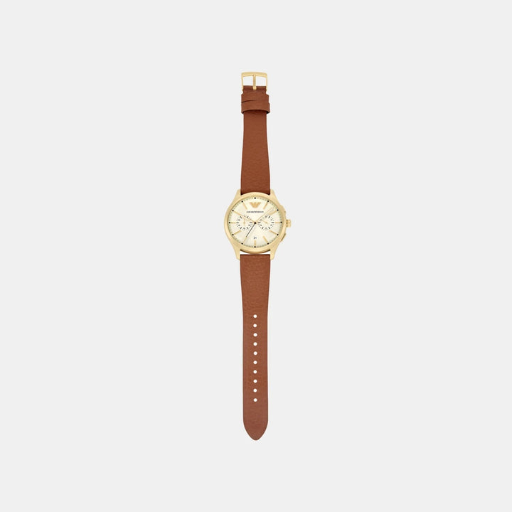 Emporio Armani Gianni AR11714 White Dial Silver Women&