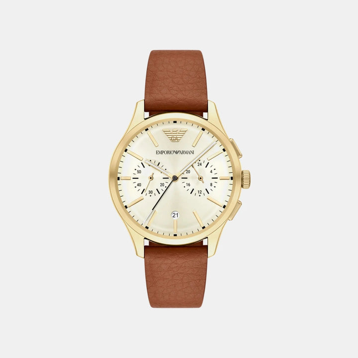 Emporio Armani Gianni AR11714 White Dial Silver Women&