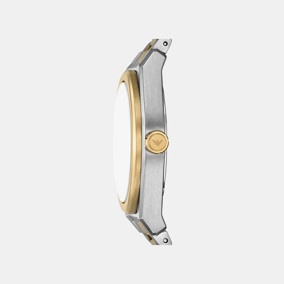 Emporio Armani Gianni AR11715 Mother of Pearl Two-Tone Women&
