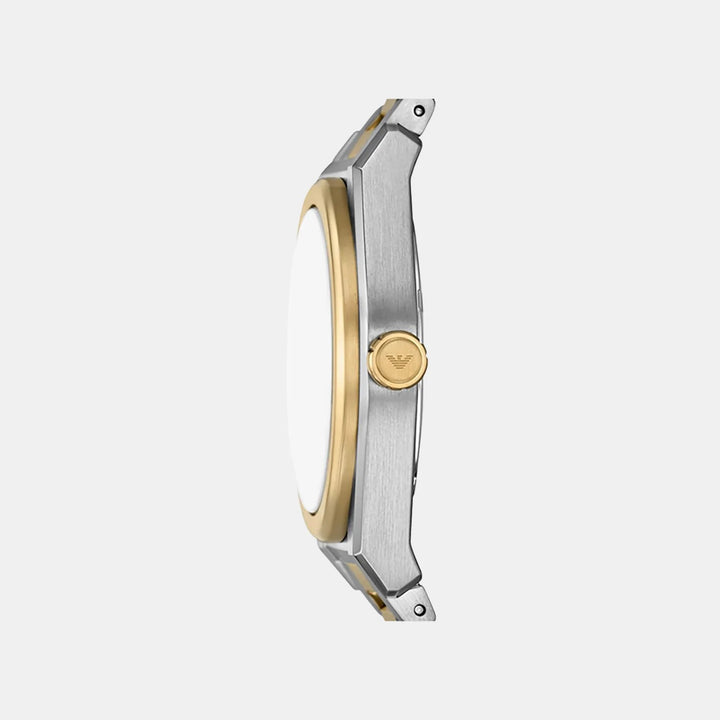 Emporio Armani Gianni AR11715 Mother of Pearl Two-Tone Women&