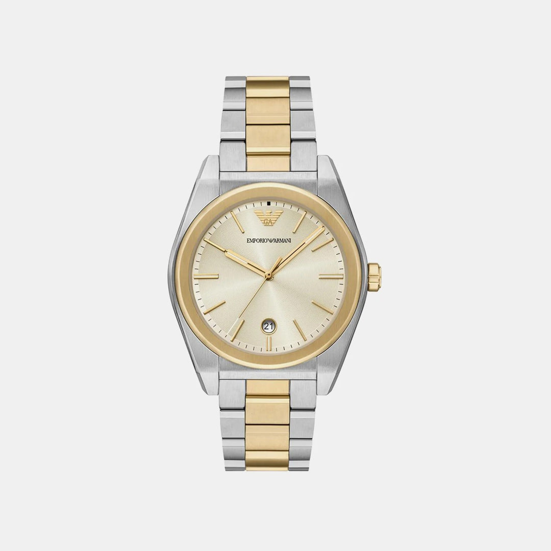 Emporio Armani Gianni AR11716 Blue Dial Rose Gold Women&