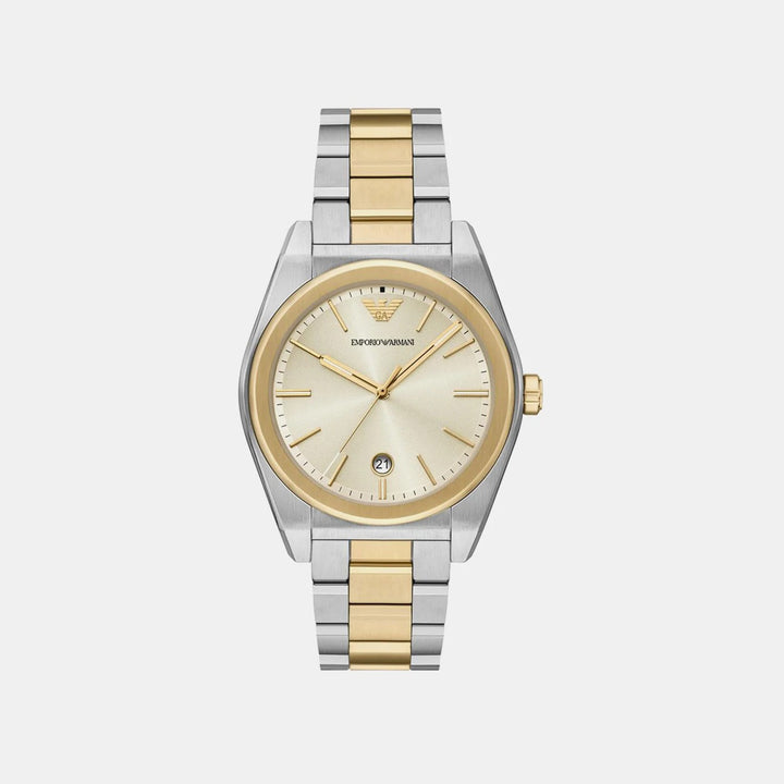 Emporio Armani Gianni AR11716 Blue Dial Rose Gold Women&