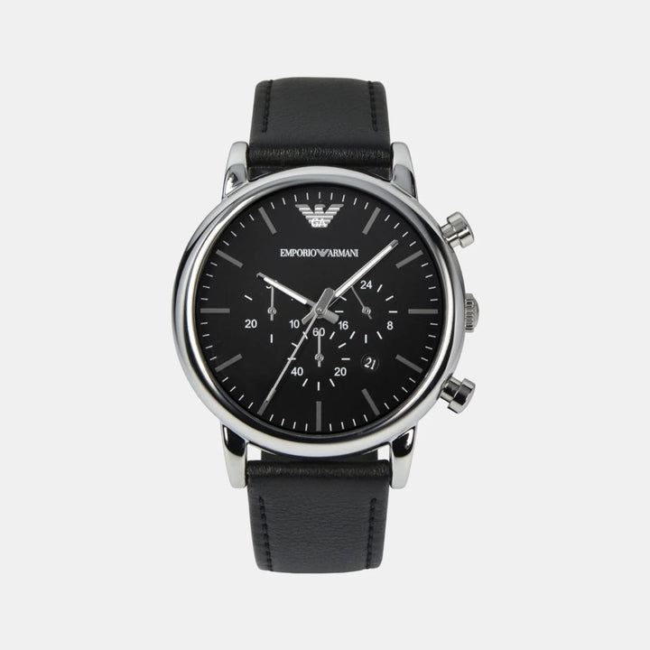 Emporio Armani Luigi AR1828 Chronograph Black Dial Men&