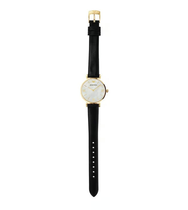 Emporio Armani Gianni AR1910 Pink Dial Rose Gold Mesh Women&