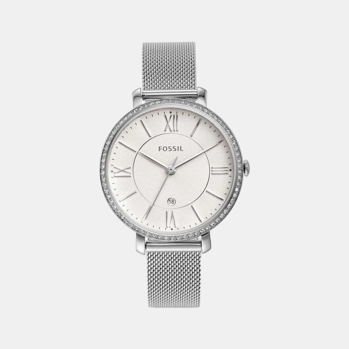 Fossil Jacqueline ES4627 Silver-Tone Watch