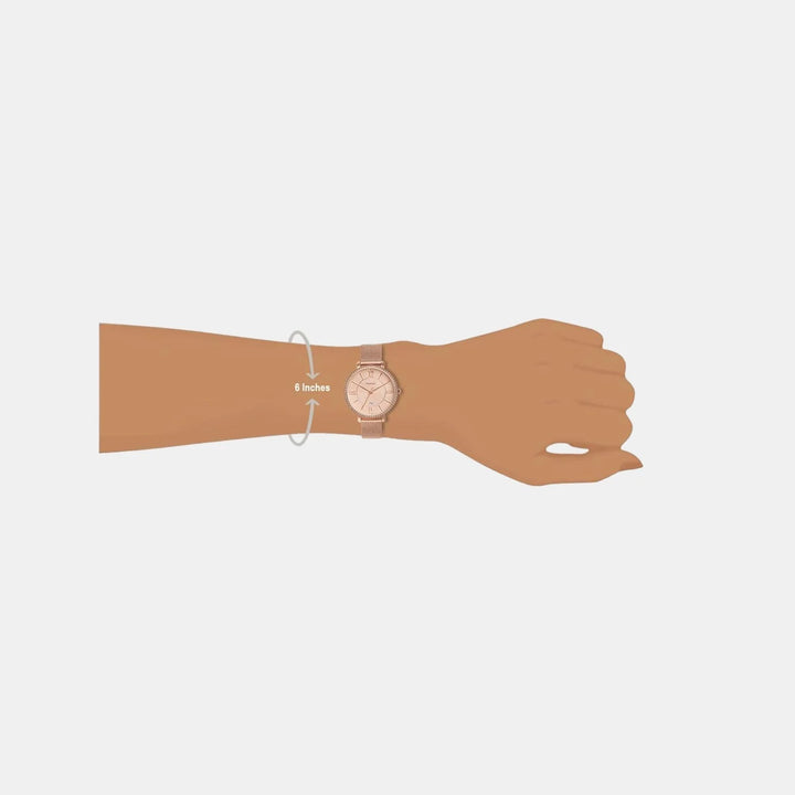 Fossil Jacqueline ES4628 Rose Gold-Tone Watch