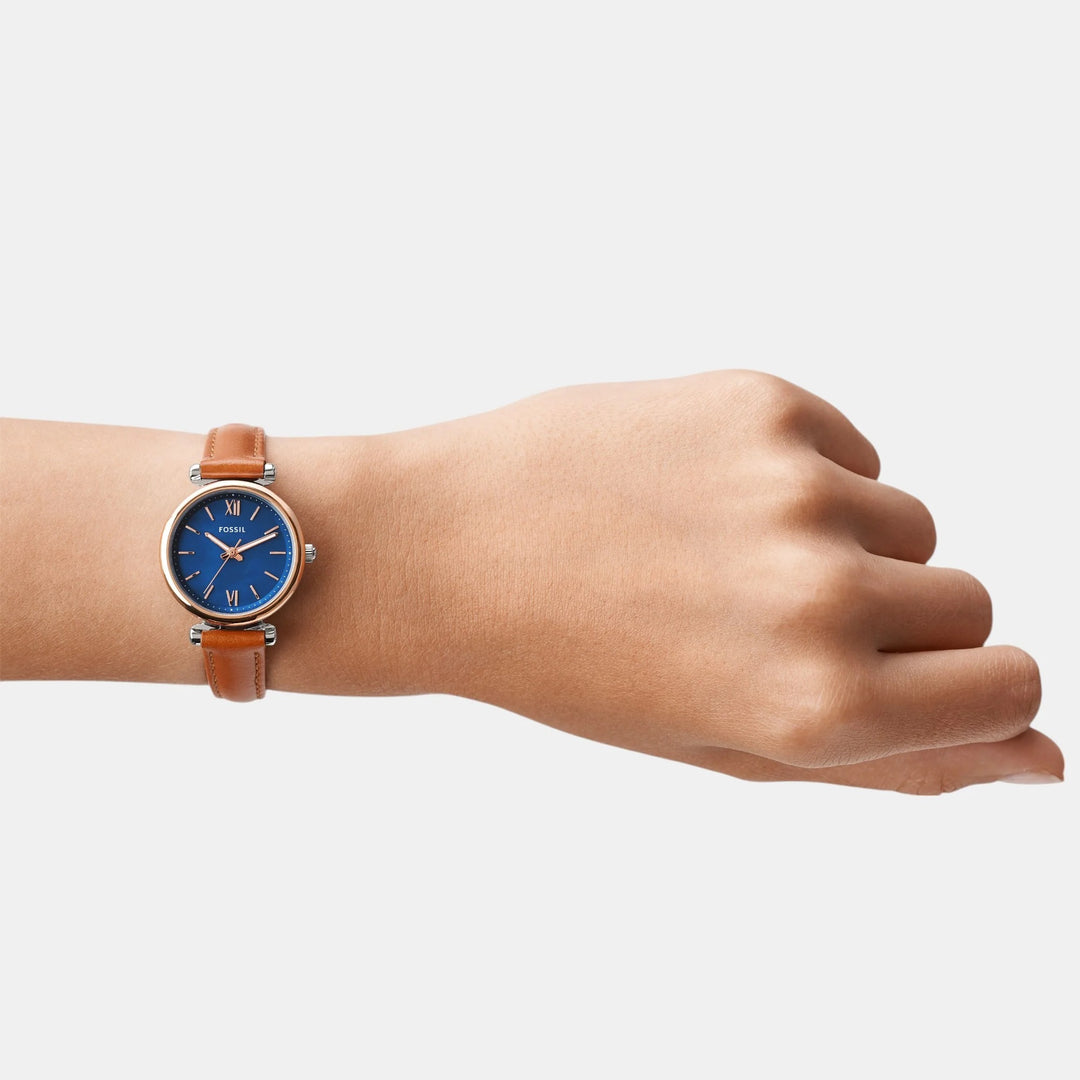 Fossil Carlie Mini ES4701 Blue Mother of Pearl Watch