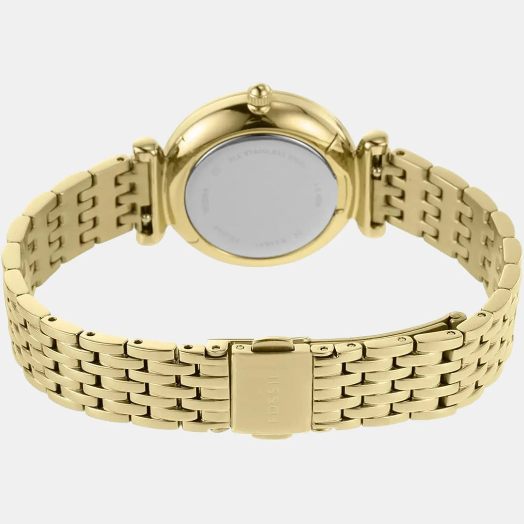 Fossil Carlie ES4735 Rose Gold-Tone Glitz Watch