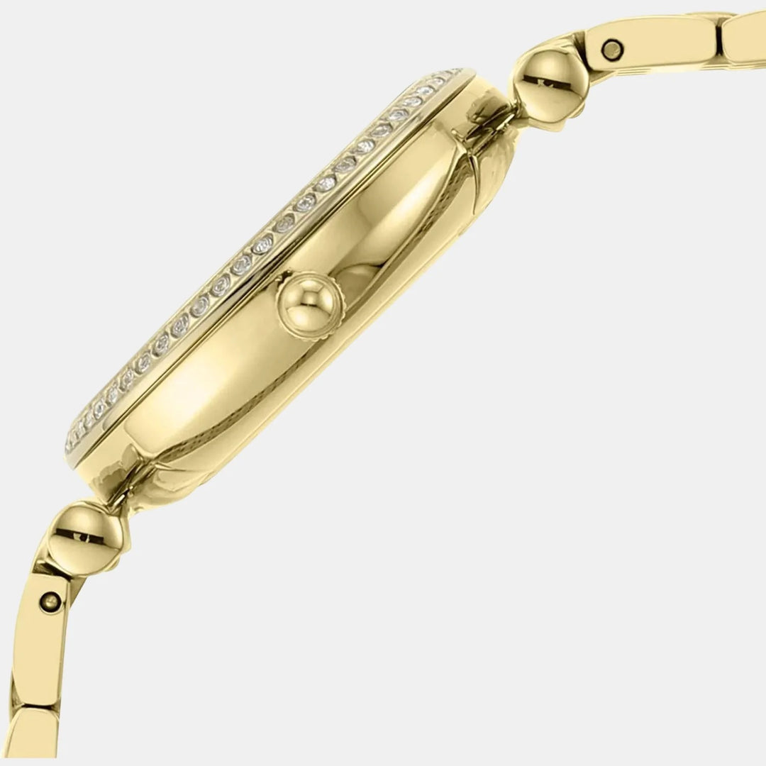 Fossil Carlie ES4735 Rose Gold-Tone Glitz Watch