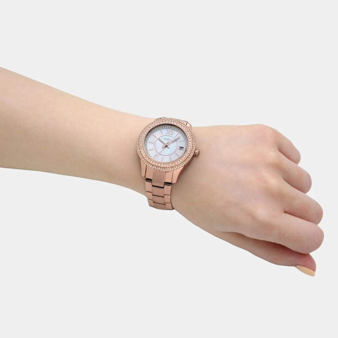 Fossil Fossil Stella ES5131 Black Dial Watch