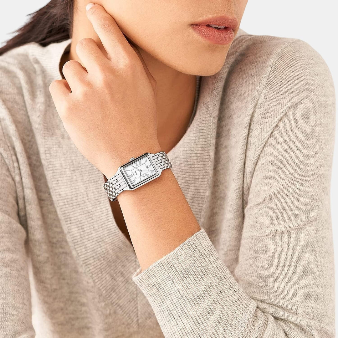 Fossil Raquel ES5221 Silver Dial Watch