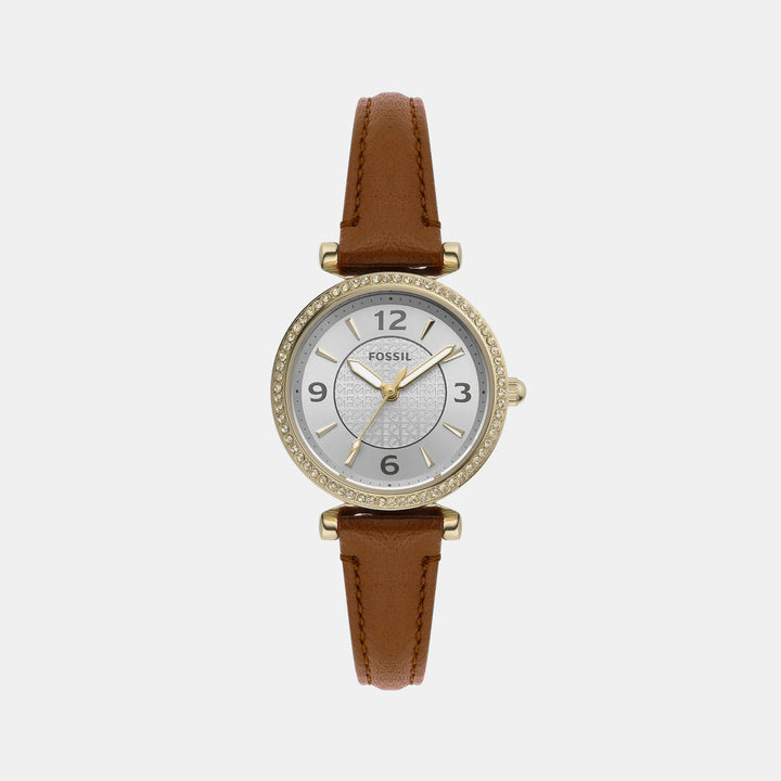 Fossil Carlie ES5297 Silver Dial Watch