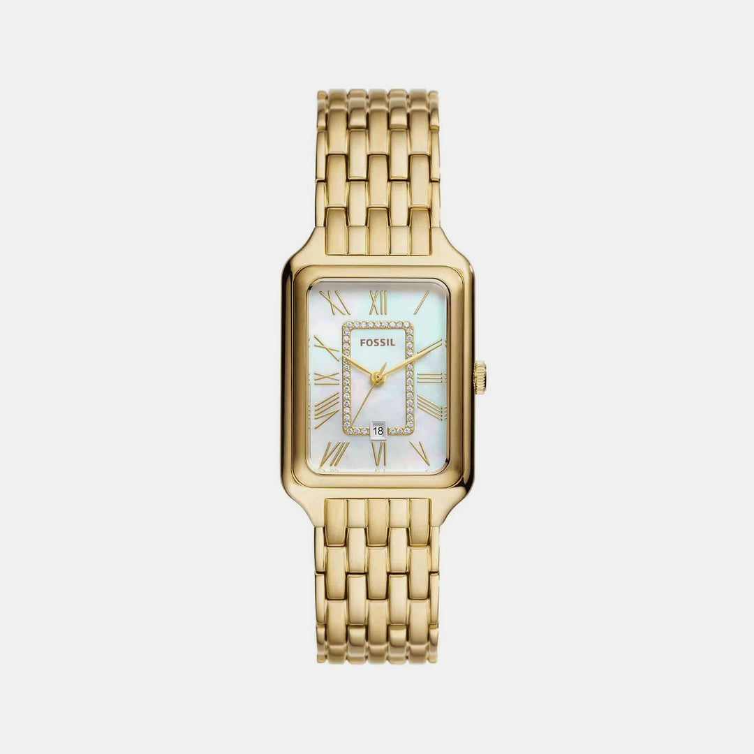 Fossil Raquel ES5304 Gold-Tone Dial Watch