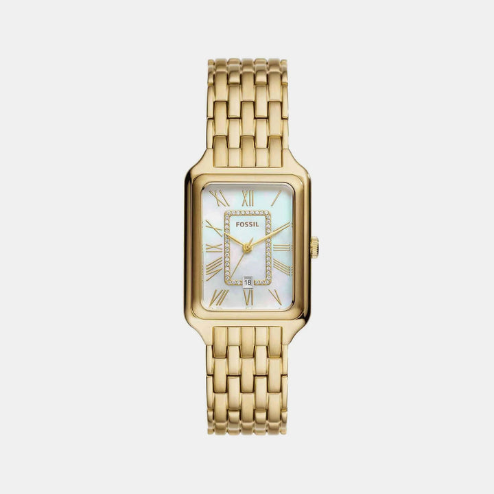 Fossil Raquel ES5304 Gold-Tone Dial Watch