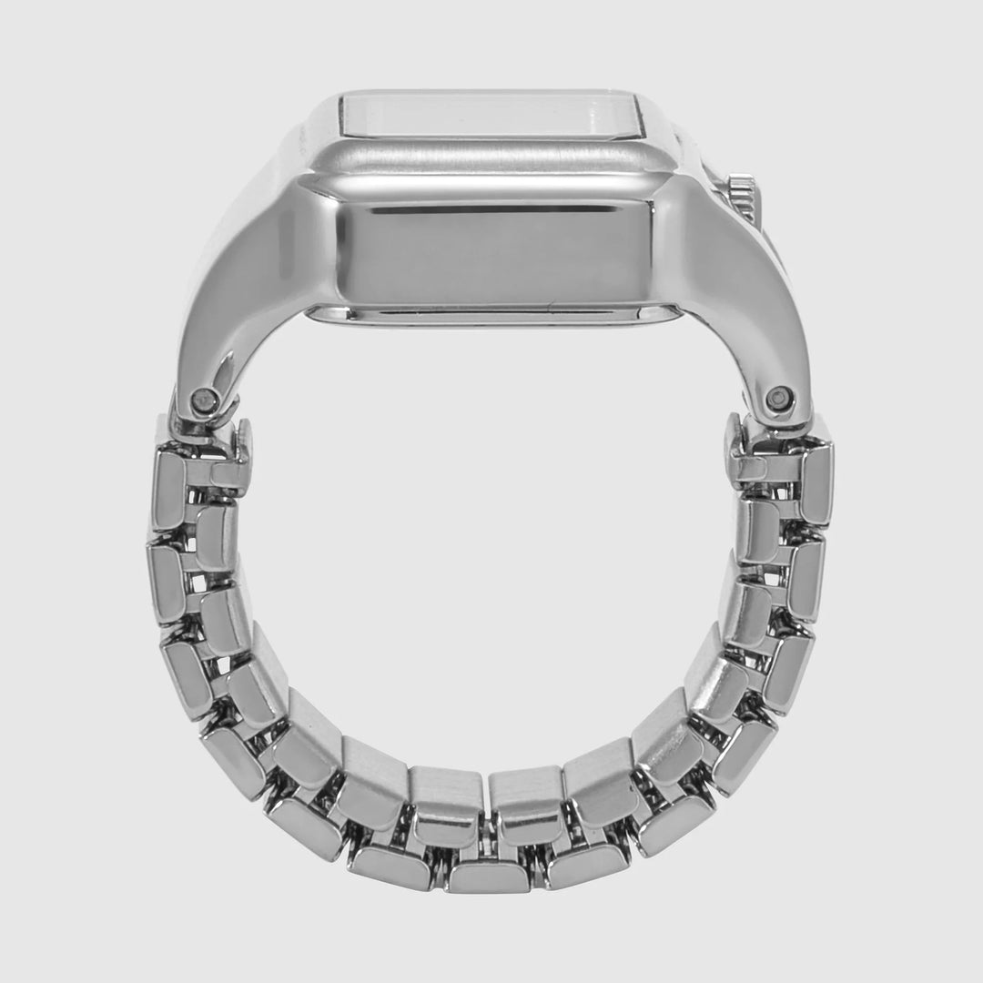 Fossil Raquel Watch Ring ES5344 Silver Sunray Watch
