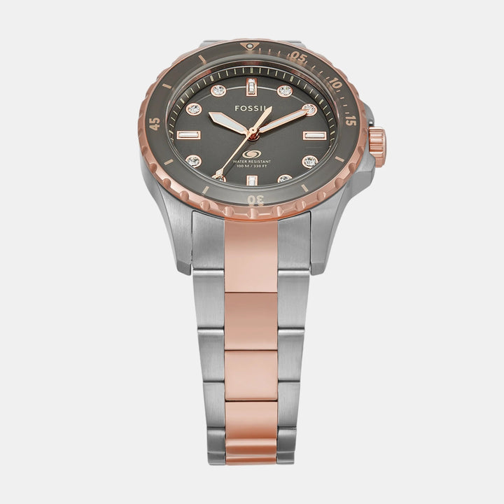 Fossil Fossil Blue ES5348 Gold Dial Watch