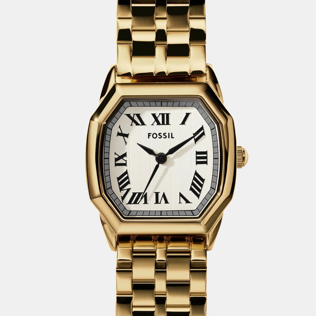 Fossil Harlow ES5361 Cream Textured Dial Watch