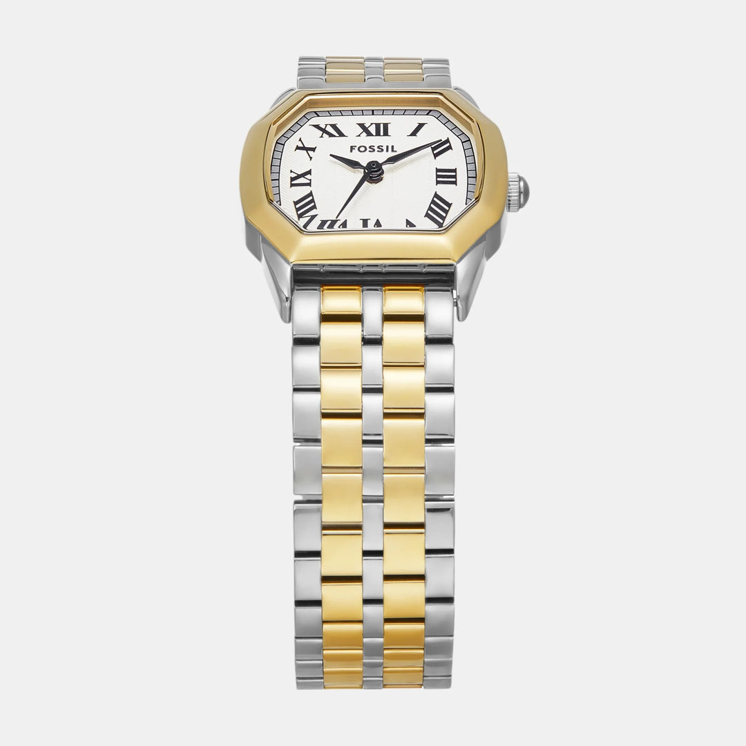 Fossil Harlow ES5362 Cream Textured Dial Watch