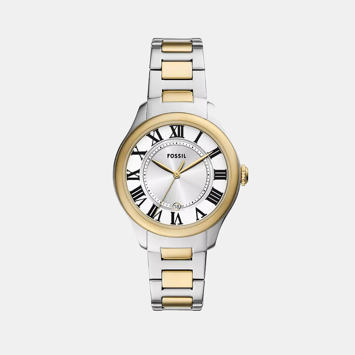 Fossil Gilmore ES5396 Silver Dial Two-Tone Stainless Steel Women&