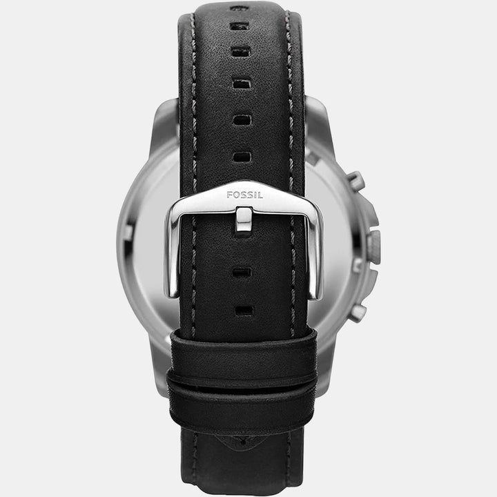 Fossil Grant FS4812 Black Dial Silver-Tone Chronograph Men&