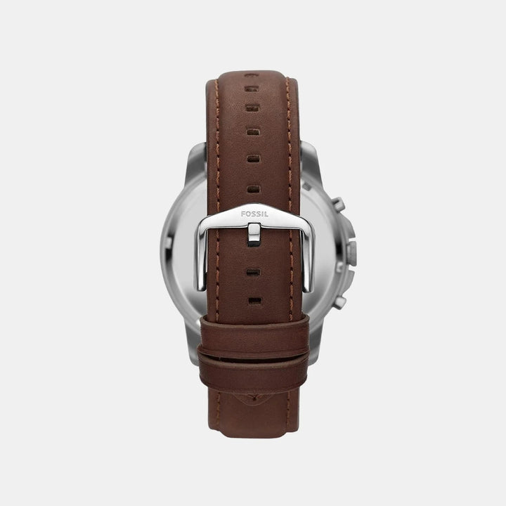 Fossil Grant FS4813 Chronograph Black Dial Brown Leather Strap Men&