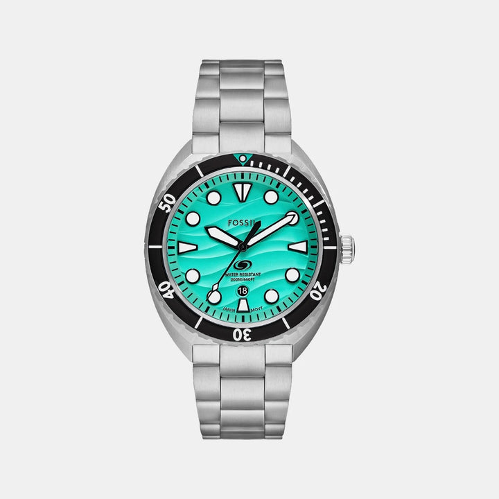 Fossil The Breaker FS6066 Black Dial Brown Leather Men&