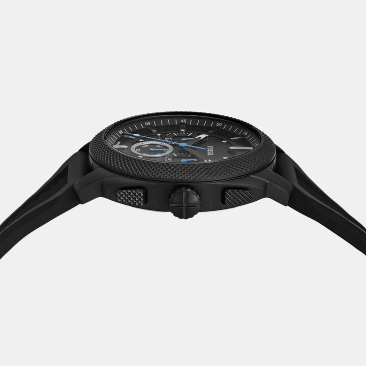 Fossil Machine FS6099 Black Dial Stainless Steel Men&
