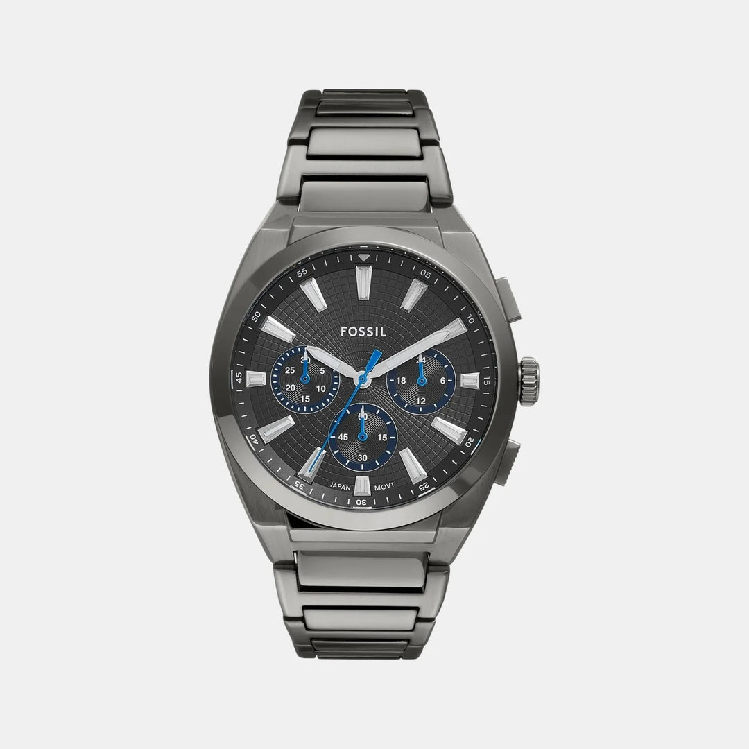 Fossil The Everett FS6107 Cream Dial Brown Leather Men&