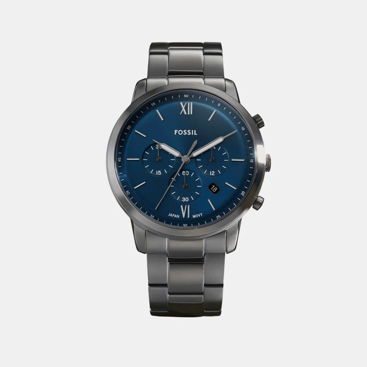 Fossil The Minimalist FS6111 Green Dial Brown Leather Men&