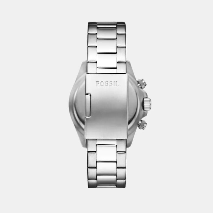 Fossil Autocross FS6124 Blue Dial Silver Stainless Steel Men&