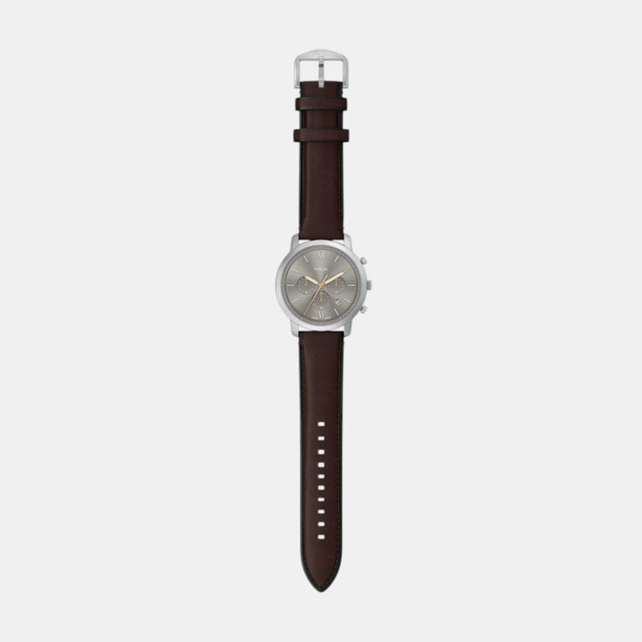 Fossil The Neutra FS6129 Silver Dial Stainless Steel Men&